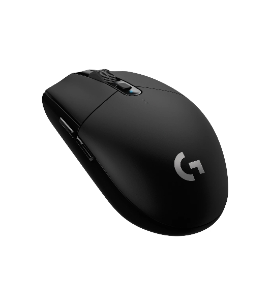 Мышь беспроводная Logitech G304 Lightspeed черный, 12000 dpi, радиоканал, USB, кнопки - 6