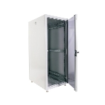 Шкаф телекоммуникационный напольный ЭКОНОМ 24U (600 × 600) дверь стекло, дверь металл, фото24
