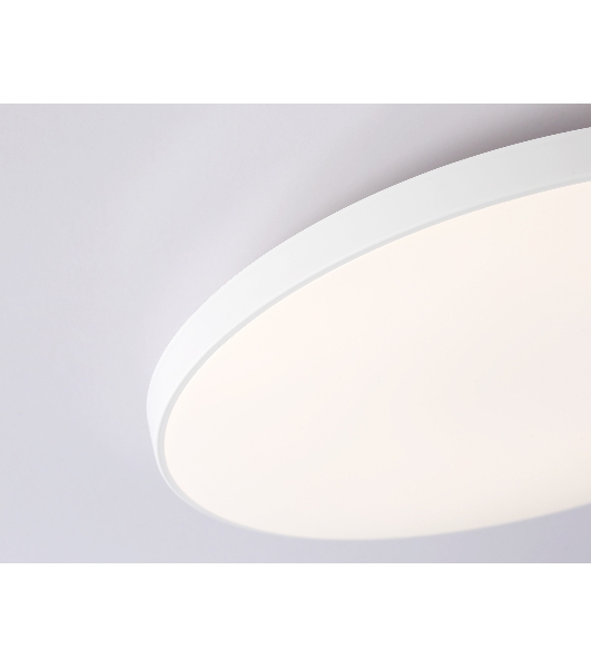 Потолочный светодиодный светильник Ambrella light FZ1221 WH белый IP44 18W 4200K D302*50 (Без ПДУ)