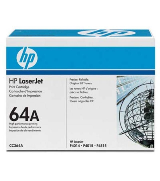 Картридж лазерный HP CC364A черный LJ P4014/4015/4515 (10000 стр.)