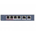 Коммутатор Hikvision DS-3E0106HP-E, 4×100 Мбит/с PoE + 2×100 Мбит/с, неуправляемый, фото10