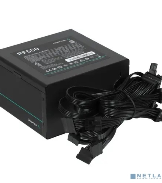 Блок питания Deepcool/GamerStorm PF550, 550Вт, 80 PLUS, 120мм, черный