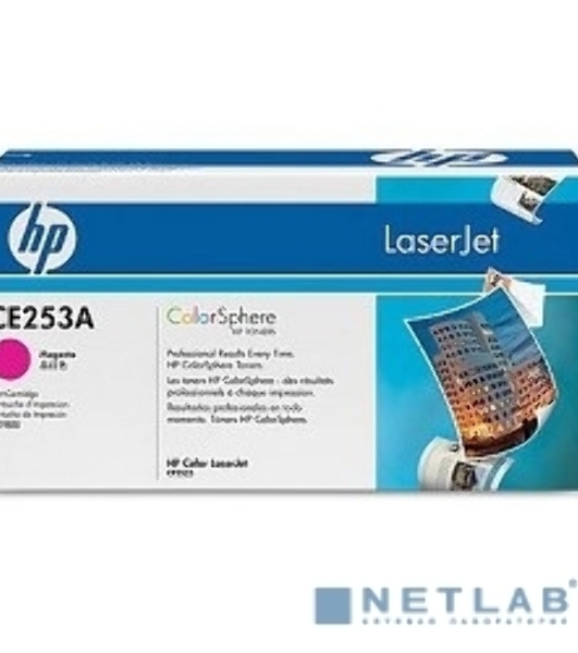 Картридж лазерный HP CE253A пурпурный CLJ CM3530/CP3525 (7000 стр.)