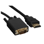 Кабель GoPower HDMI (m)-VGA (m) 1м черный Premium Zip-Lock c подвесом (1/200), фото5