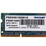 Оперативная память Patriot, DDR3, 4GB (1x4 GB), 1600 MHz, CL11, SO-DIMM, фото15