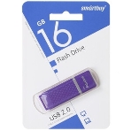 Флешка USB Smartbuy Quartz Violet (SB16 GbQZ-V), 16Gb, USB 2.0, R/W 25/15, фиолетовый, фото5