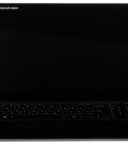 Клавиатура для ноутбука Sony FIT 15 SVF15 черная с подсветкой