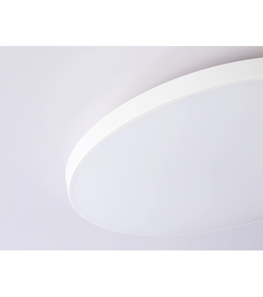 Потолочный светодиодный светильник Ambrella light FZ1221 WH белый IP44 18W 4200K D302*50 (Без ПДУ)