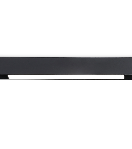 Светильник трековый светодиодный GL4004 BK черный IP20 12W 4000K 48V 300*22*45