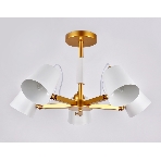 Светильник Ambrella light TR3101/5 WH/GD белый/золото E14 max 40W D680*370, фото3