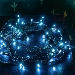 Гирлянда Neon-night 'Твинкл Лайт' 4 м, темно-зеленый ПВХ, 25 LED, синий, фото3