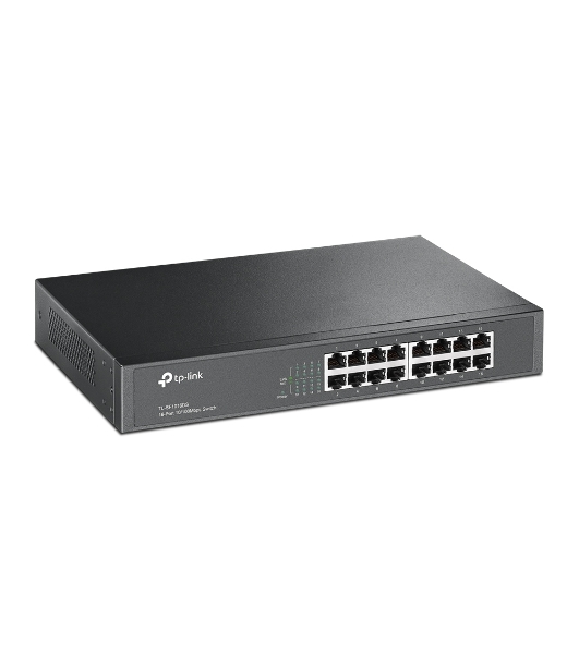 Коммутатор сетевой неуправляемый TP-Link SMB TL-SF1016DS 16 ports 10/100 Мбит/с
