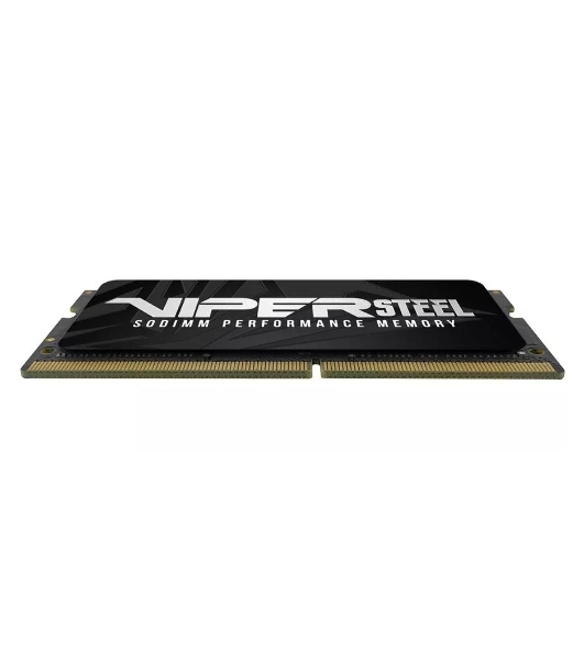 Оперативная память Patriot Steel Series, DDR4, 16GB (1x16 GB), 3200 MHz, CL22, радиатор, черный, SO-DIMM