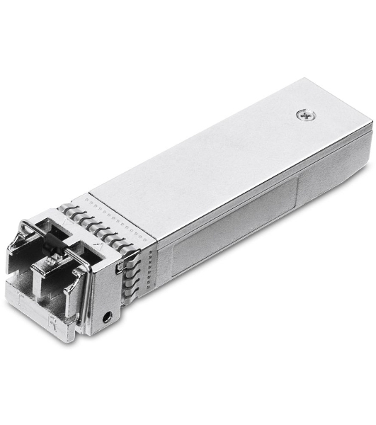 Трансивер TP-Link 10G SFP+ Module, LC connector, 50/125um or 62.5/125um Multi-mode, 850nm wavelength, distance up to 300m.