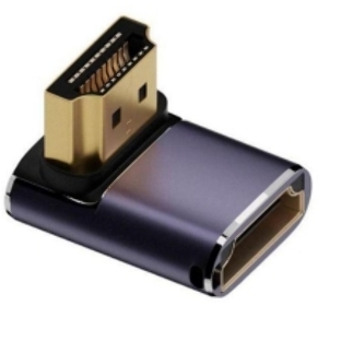Переходник HDMI угловой папа-мама вниз