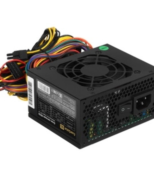 Блок питания 550W ExeGate M550 GOLD (SFX, APFC, КПД 90% (80 PLUS GOLD), 9см fan, 24pin, (4+4)pin, 2xPCI-E, 6xSATA, 3xIDE, 1xFDD, Full Cable Management, black, ATX adapter, Retail box)