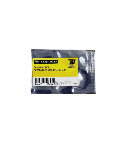 Чип Hi-Black к картриджу HP CLJ CP2020/2025 new, BK, 3,5K