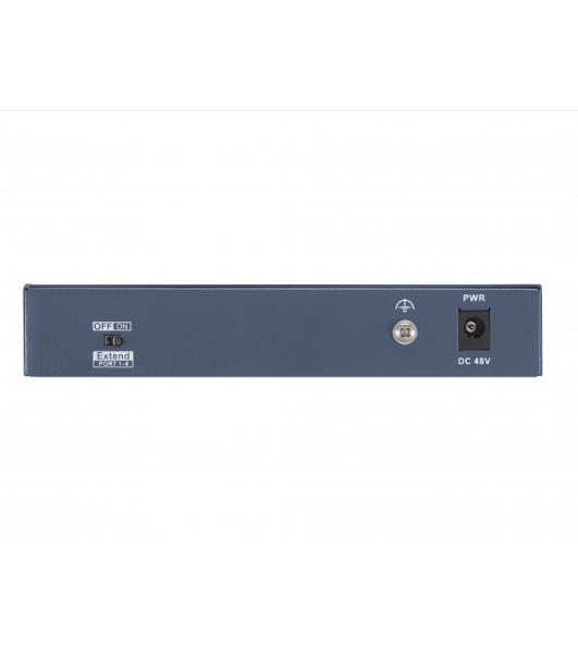Коммутатор Hikvision DS-3E0106HP-E, 4×100 Мбит/с PoE + 2×100 Мбит/с, неуправляемый
