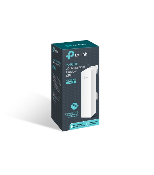 Точка доступа TP-Link SMB CPE210 Outdoor 2.4GHz 300Mbps High power Wireless Access Point WISP Client Router