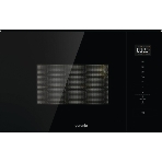 Встраиваемая микроволновая печь Gorenje BM201SG3BG, 20 л, 5 уровней мощности, 8 автопрограмм, сенсорное управление, дисплей, гриль, поворотный стол, AquaClean, автоменю черный, фото14