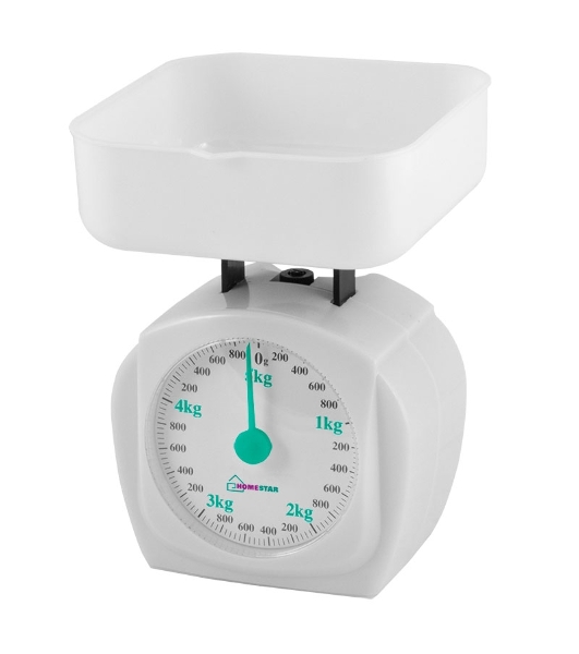 Весы кухонные механические HOMESTAR HS-3005М,белый