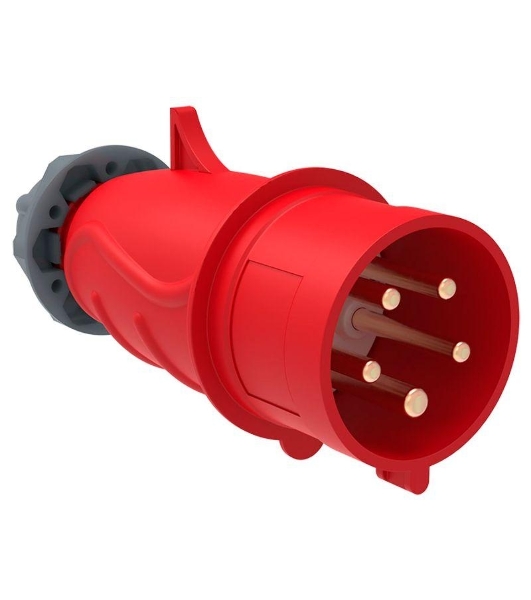 Вилка переносная IEK PSN02-016-5 ССИ-015 16А-6ч/200/346-240/415В 3Р + РЕ+ N IP44 MAGNUM IEK
