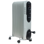 Обогреватель масляный Neoclima NC 9311, белый/черный, 2500 Вт, 25 м2, термостат, фото9