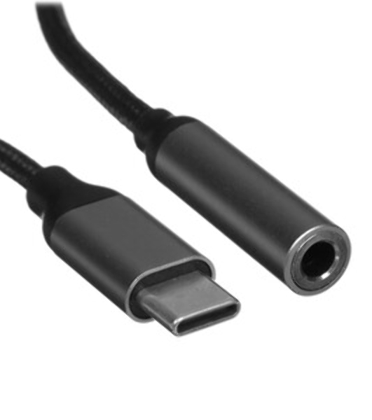 Кабель-переходник Rexant c USB-C на AUX 3,5 мм