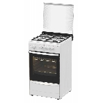 Плита газовая Darina 1B1 GM 441 008 W белый/черный, конфорок 4 шт, духовка 50 л, 50 см x 85 см x 51 см, фото6