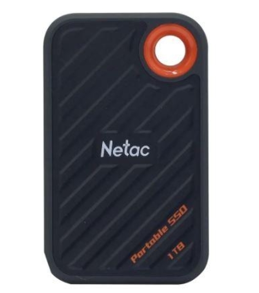 Внешний SSD Netac ZX20, 1TB, USB 3.2 Gen 2x2 Type-C, R/W 2000/1800, черный