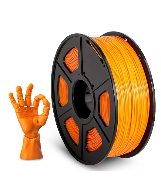 Филамент NVPrint ABS Orange для 3D печати диаметр 1.75мм длина 330 метров масса 1 кг