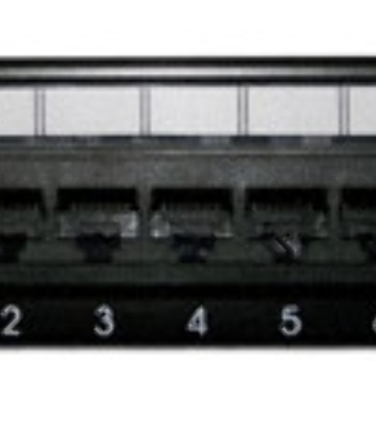 Патч-панель TWT 48 портов, UTP, кат.6, 2U