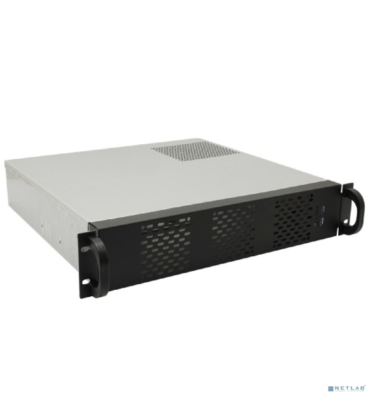 Корпус Procase 2U420-04 (2U Rack server case, черный, без блока питания(PS/2), глубина 420мм, MB 9.6'x9.6' 4 HDD)
