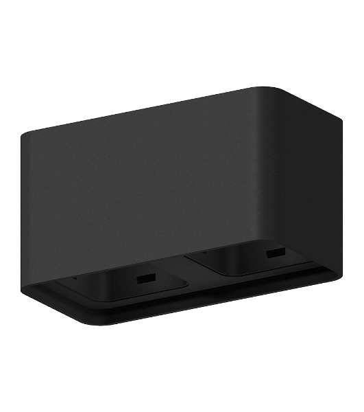 Корпус светильника C7851 SBK черный песок 190*95*H100mm MR16 GU5.3
