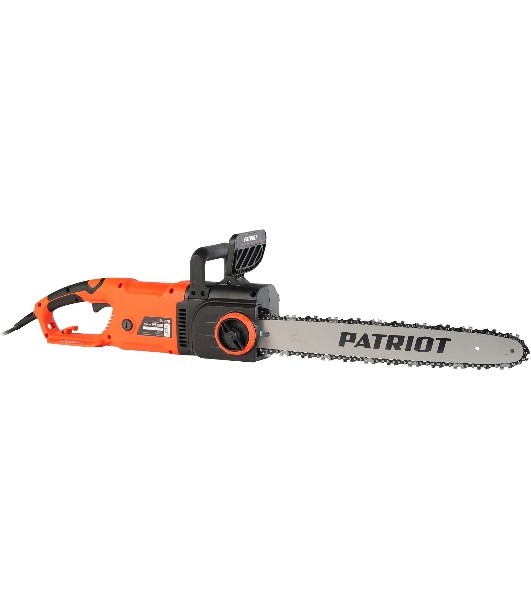 Пила цепная электрическая Patriot ES 2618, 2.5кВт,18' шина, продольный двигатель, плавный пуск, бесключевая натяжка цепи