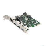 Контроллер сетевой ExeGate EXE-361 PCI-E 2.0, 3*USB 3.0 ext + LAN UTP 1000Mbps, раз.доп.пит.OEM), фото10