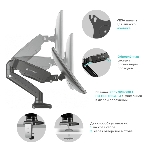 Кронштейн ONKRON G160 для монитора 13'-32' настольный, черный, фото32