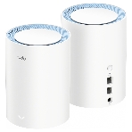 Бесшовный Mesh роутер Cudy M1200 (M1200 2-PACK) AC1200 Wi-Fi белый (упак.:2шт), фото12