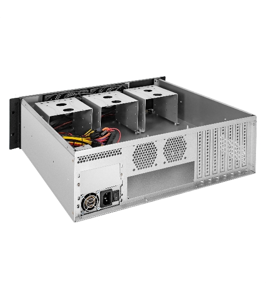 Серверный корпус ExeGate Pro 3U450-12 (RM 19', высота 3U, глубина 450, БП 1U-500ADS, 2*USB)