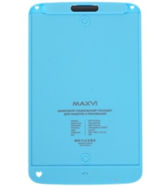 LCD планшет для заметок и рисования Maxvi MGT-02