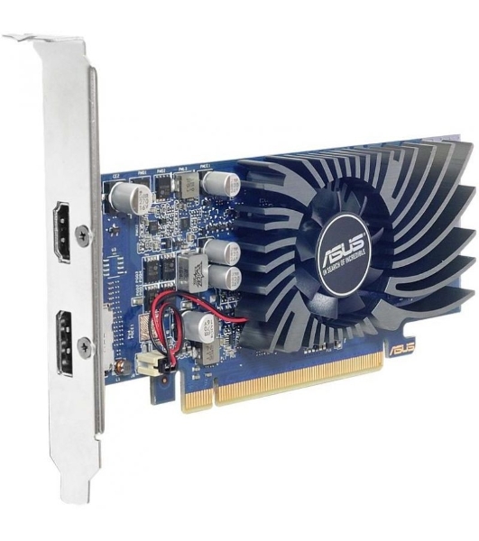 Видеокарта ASUS NVIDIA GT1030-SL-2G-BRK GT 1030 2048Mb 64 GDDR5 1228/6008 DVIx1 HDMIx1 HDCP Ret low profile