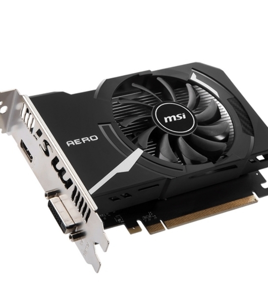 Видеокарта MSI PCIE16 GT1030 2GB GDDR4 GT 1030 AERO ITX 2GD4 OC