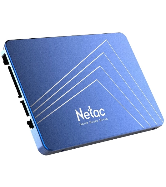 Накопитель SSD Netac N600S, 512Gb, SATA III, 2.5', R/W 540/490