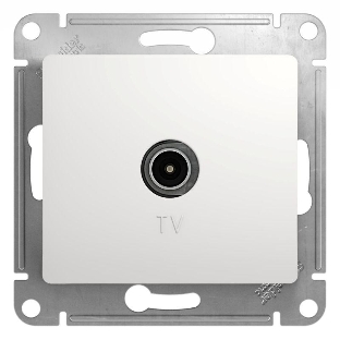Механизм коннектора TV антены Glossa бел. SchE GSL000193