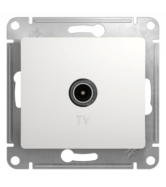Механизм коннектора TV антены Glossa бел. SchE GSL000193