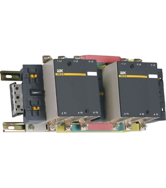 Контактор КТИ-51153 реверс 115А 230В/АС3 IEK KKT53-115-230-10