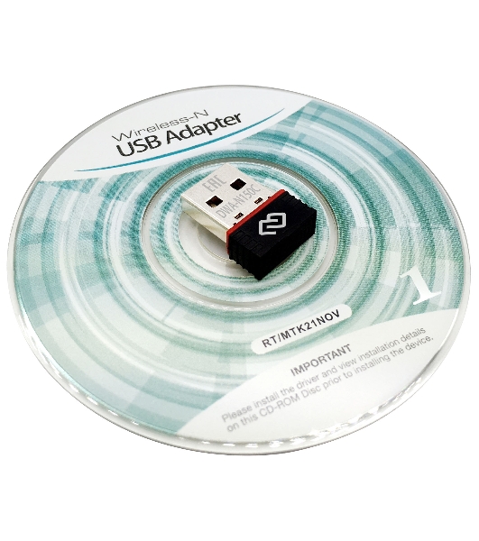 Сетевой адаптер Wi-Fi Digma DWA-N150C N150 USB 2.0 (ант.внутр.) 1ант. (упак.:1шт)