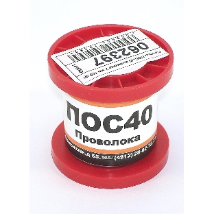 Припой ПОС-40 диаметр 2 мм 100 гр