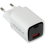 Сетевое зарядное устройство Maxvi A402PD LED 33W, 1xUSB-A, 1xUSB-C, черный, фото7