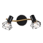 Светильник Ambrella light TR8656/2 BK/GD черный/золото E14/2 max 60W 330*100*185, фото7